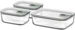 MEPAL Frischhaltedosen-Set &raquo;EasyClip&laquo; gr&uuml;n, 17.2x14.8x24.2 cm