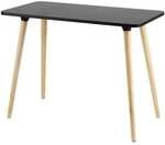 Paperflow Schreibtisch &raquo;Micro Office&laquo; 100 cm Holzgestell schwarz, 100x75x50 cm