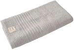 dyckhoff Badetuch Liegetuch Nature 100% Baumwolle 70x200 cm silber