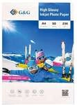 G&G Fotopapier &raquo;High Glossy Inkjet&laquo; A4 230 g/m&sup2; 50 Blatt