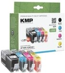 KMP Tintenpatronen-Set ersetzt HP &raquo;C2N92AE&laquo; 920XL schwarz, cyan, magenta, gelb