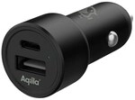 Aqiila Kfz-USB-Ladeadapter &raquo;CHARGEBIRD CC2&laquo; schwarz, 12x3.5x6.5 cm
