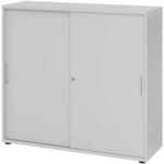 HAMMERBACHER Schiebet&uuml;renschrank &raquo;Z-Line&laquo; 3 OH grau, 120x110x40 cm