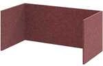 HAMMERBACHER Akustikr&uuml;ckwand &raquo;Flexwall&laquo; 1 OH rot, 74.8x32.8x37.3 cm