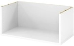 HAMMERBACHER Aufsatzregal &raquo;Flexwall&laquo; 80 cm breit 1 OH wei&szlig;, 80x40 cm