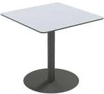 meet Bistrotisch &raquo;Cross&laquo; quadratisch 80 x 80 x 75 cm grau, 75x80 cm