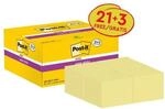 Post-it Super Sticky 21+3 Vorteilspack Haftnotizbl&ouml;cke &raquo;Super Sticky Notes&laquo; 47.6 x
