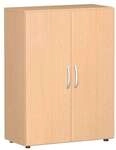 Geram&ouml;bel Aktenschrank 80 cm 3 OH braun, 80x110.4x42 cm