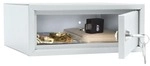 Rottner Wertfach zum Einbau &raquo;Home Case 1 Zylinderschloss&laquo; lichtgrau grau, 10x25x23