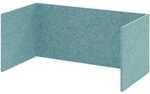 HAMMERBACHER Akustikr&uuml;ckwand &raquo;Flexwall&laquo; 1 OH t&uuml;rkis, 74.8x32.8x37.3 cm