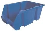 Viso 24x Sichtlagerk&auml;sten 10 Liter blau, 21.5x15x33.5 cm