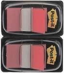 Post-it Index 2x Haftstreifen &raquo;Index&laquo; 43,2 x 25,4 mm rot, 4.32x2.54 cm
