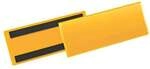 Durable Magnetische Etikettentasche 1/2 A5 quer &raquo;1757&laquo; gelb