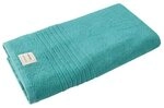 dyckhoff Badetuch Liegetuch Nature 100% Baumwolle 70x200 cm blau