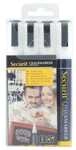 Securit 4er-Pack Kreidestifte &raquo;CHALKMARKERS&laquo; 2-6 mm wei&szlig; wei&szlig;