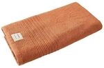 dyckhoff Badetuch Liegetuch Nature 100% Baumwolle 70x200 cm rot