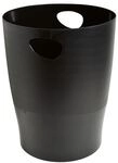 EXACOMPTA Papierkorb &raquo;Ecobin Office Classic&laquo; 8 St&uuml;ck schwarz, 26.3x33.5x26.3 cm