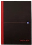 Oxford Notizbuch A4 &raquo;Black n' Red&laquo; schwarz