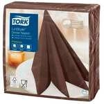 Tork Servietten LinStyle&reg; Premium kakao 1-lagig 50 St&uuml;ck mehrfarbig,...