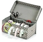 Zeller Geschenkband-Box 29/15/12 cm grau, 12x15 cm
