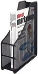 Zeller Stehsammler &raquo;Meshline&laquo; DIN A4 grau, 9x35x27.5 cm