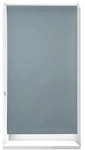 relaxdays Verdunkelungsrollo 90 x 210 cm grau, 90x210 cm