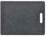 Zeller Schneidebrett Kunststoff Granitoptik 36,5 x 27,5 cm grau, 27.5x0.8x36.5...