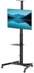 Fellowes Mobiler TV-St&auml;nder schwarz, 91x213.8x68.3 cm