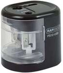 RAPESCO Germ-Savvy Anspitzer &raquo;PS12-USB&laquo; silber, 7.2x7.6x8.4 cm