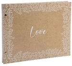 EXACOMPTA Fotoalbum Kraft 37x29 cm 40 Seiten wei&szlig; wei&szlig;, 37x2.7 cm