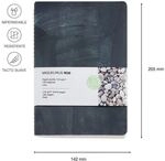 Miquelrius Noitzbuch &raquo;Stone Paper&laquo; ca. A5 blanko schwarz