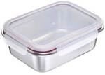 Westmark Frischhaltedose 1.3 L silber, 16.6x7x21.7 cm