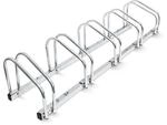 relaxdays Radst&auml;nder f&uuml;r 5 Fahrr&auml;der aus Stahl