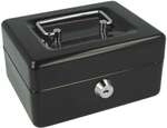 Westcott Geldkassette &raquo;E-51000 BLACK&laquo; schwarz, 15.2x7.9x12 cm
