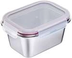 Westmark Frischhaltedose 1.0 L silber, 13x9x17.7 cm