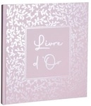 EXACOMPTA G&auml;stebuch Autentik 21x19 cm 140 Seiten rosa, 19x21 cm