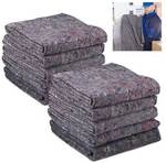relaxdays 10er-Pack Umzugsdecken -150x200 cm