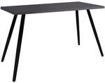 VCM Schreibtisch &raquo;Salia&laquo; 138x50 cm Gestell schwarz grau, 138x70x50 cm