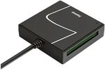 Hama USB-Kartenleser USB-A mit USB-C-Adapter 5 Gbit/sek
