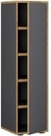 VCM Morgenthaler Schuhschrank &raquo;Salia&laquo; f&uuml;r 5 Paar Schuhe grau, 30x110x33 cm