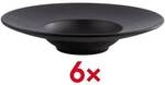 APS Teller &raquo;NERO&laquo; 29 cm schwarz Melamim schwarz