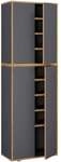 VCM Morgenthaler Schuhschrank &raquo;Salia&laquo; f&uuml;r 18 Paar Schuhe grau, 60x183x33 cm