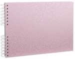 EXACOMPTA Fotoalbum Autentik 32x22 cm 50 Seiten rosa