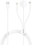 Xlayer Must-Have: Mehrfach-Ladekabel 3-in-1 f&uuml;r iPhones (Lightning) Apple Watch