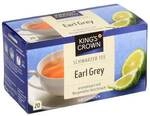 Kings Crown Schwarzer Tee &raquo;Earl Grey&laquo; Tassenportion, 20 St&uuml;ck grau