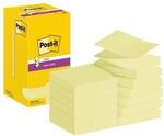Post-it Super Sticky 12x Haftnotizblock 76 x 76 mm gelb