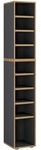 VCM Morgenthaler Schuhregal &raquo;Salia&laquo; f&uuml;r 9 Paar Schuhe grau, 30x183x33 cm