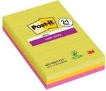 Post-it Super Sticky Haftnotizblock &raquo;Super Sticky Notes 2+1&laquo; 101 x 152 mm gelb