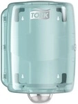 Tork Handtuchspender f&uuml;r Innenabrollung &raquo;Maxi - W2&laquo; t&uuml;rkis, 32.8x44.7x30.2 cm