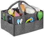 relaxdays Baby Windel Caddy Filz grau
